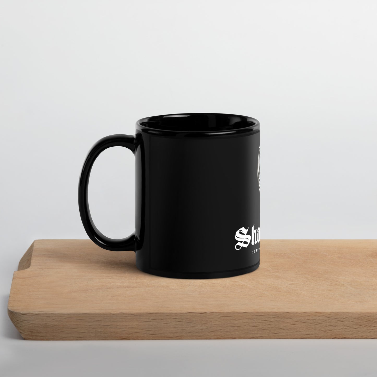 Shane Casias Custom Jewelry Revolution Black Glossy Mug