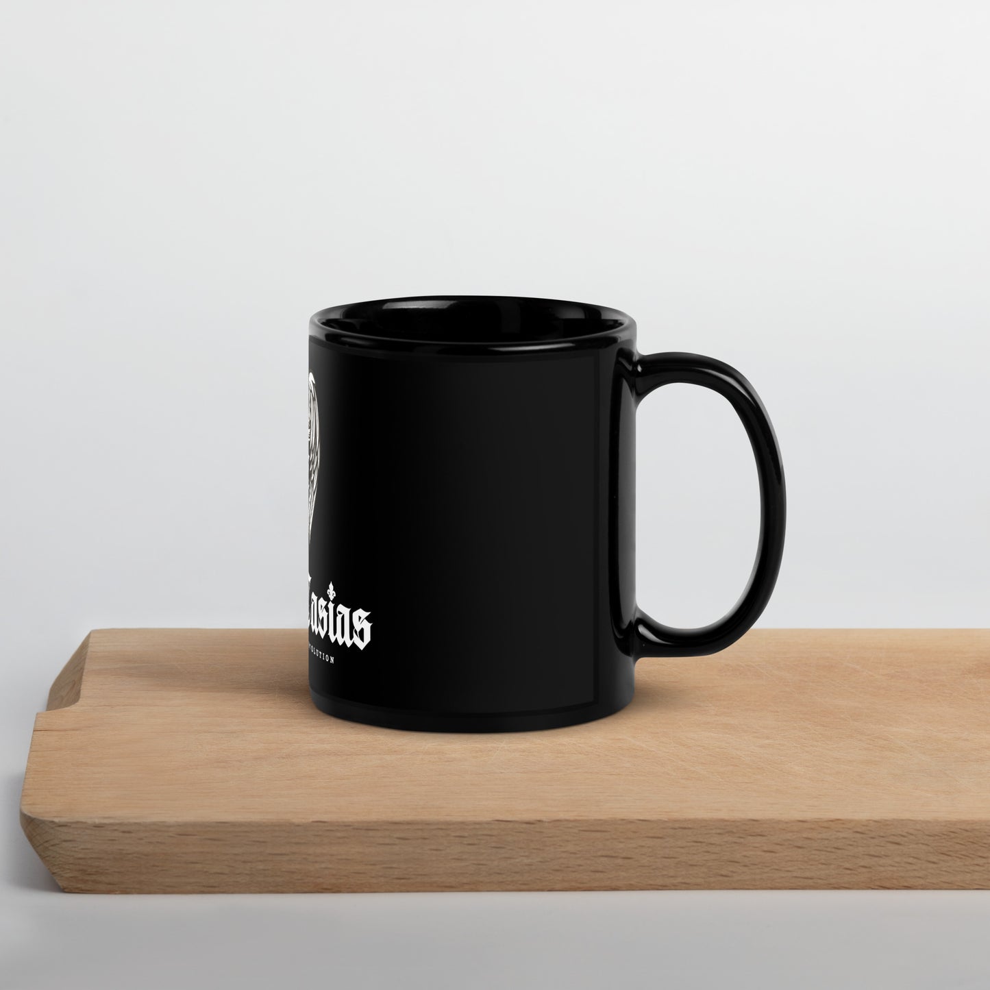 Shane Casias Custom Jewelry Revolution Black Glossy Mug
