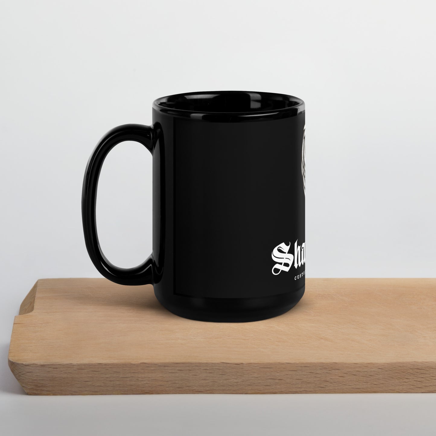 Shane Casias Custom Jewelry Revolution Black Glossy Mug