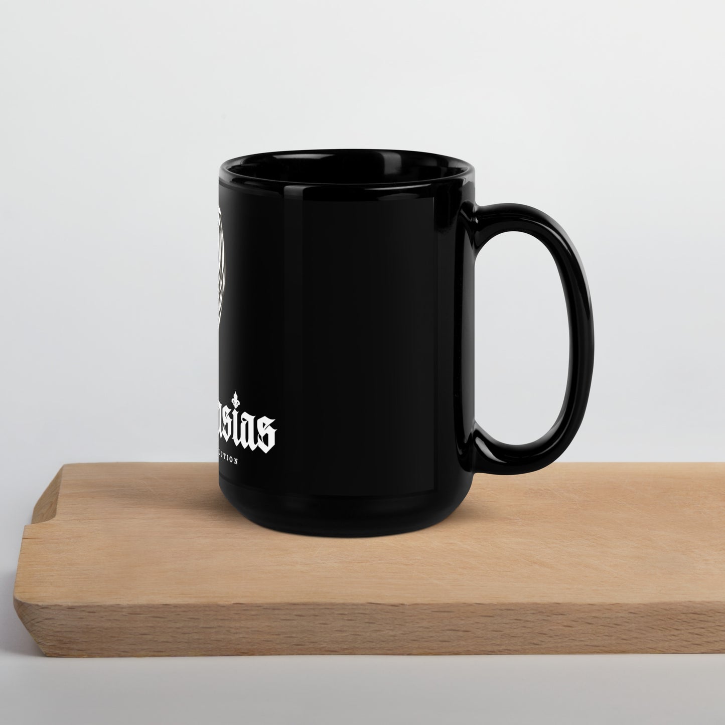 Shane Casias Custom Jewelry Revolution Black Glossy Mug
