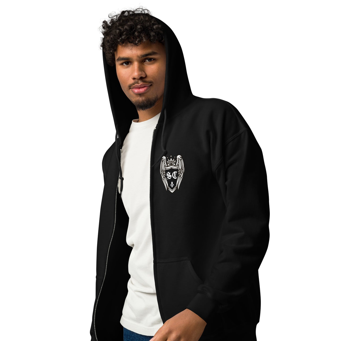 Shane Casias Custom Jewelry Revolution - Unisex heavy blend zip hoodie