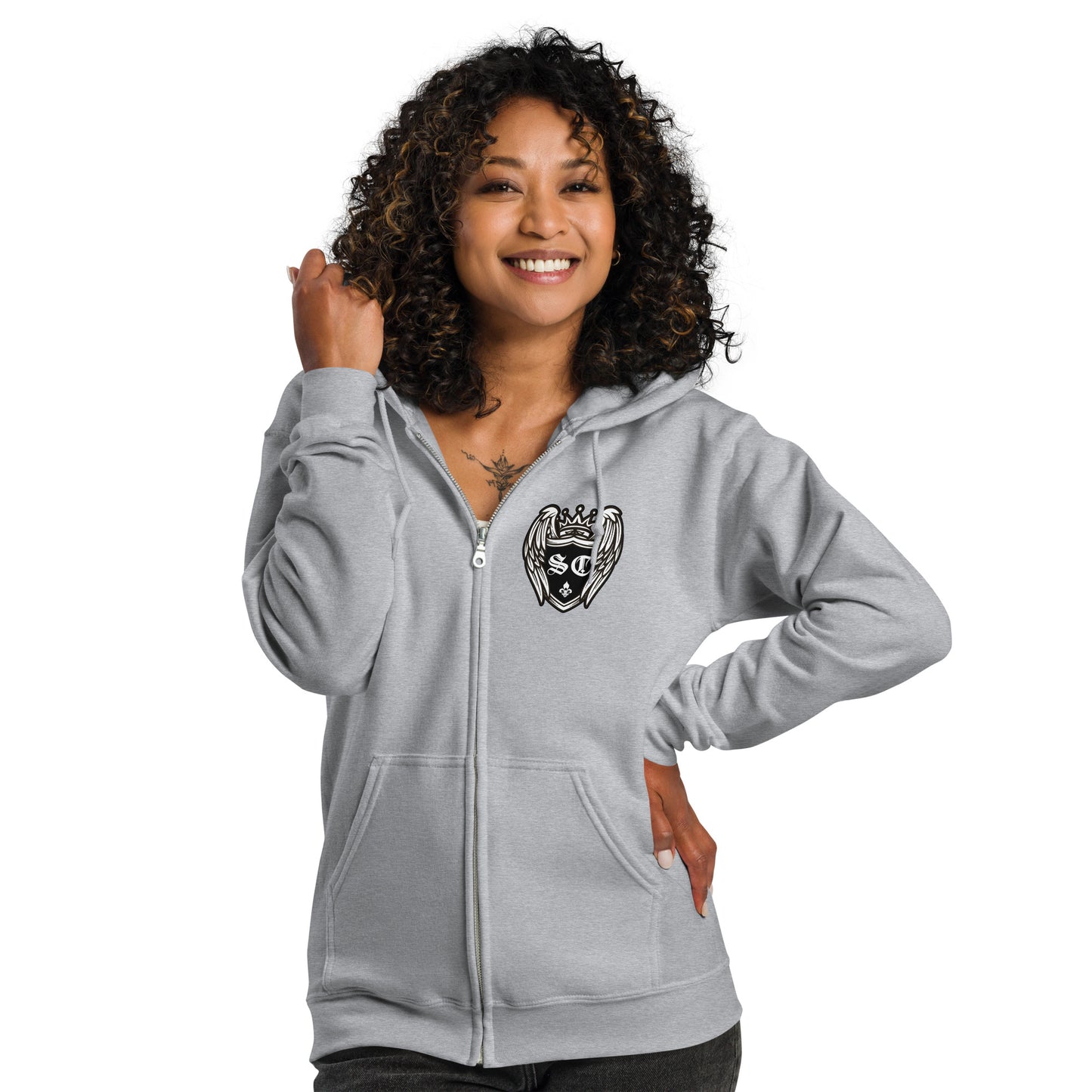 Shane Casias Custom Jewelry Revolution - Unisex heavy blend zip hoodie