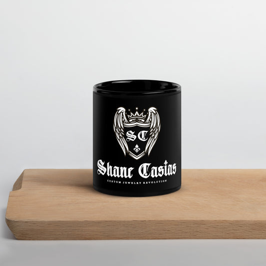 Shane Casias Custom Jewelry Revolution Black Glossy Mug